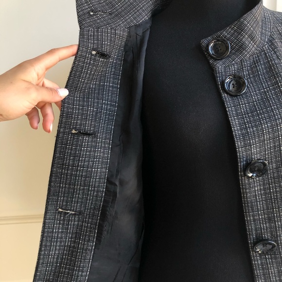 Michael Kors Button Swing Jacket - Picture 3 of 8